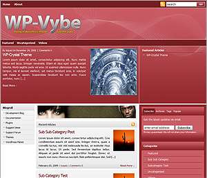 wp vybe cardinal avjthemescom - WP-Vybe 2.0