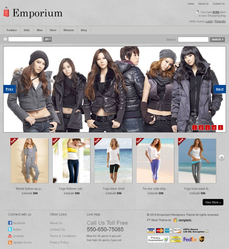Emporium Premium WordPress Theme