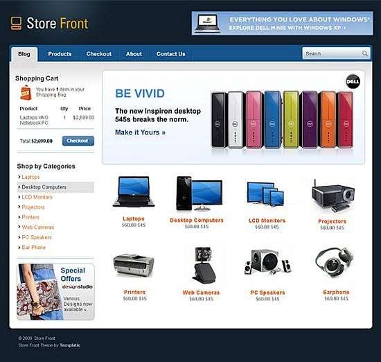 Store Front Premium WordPress Theme