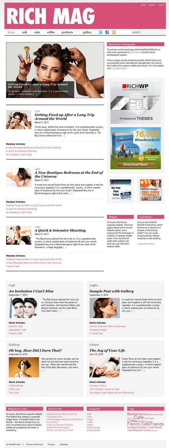 rich magazine wordpress theme - RichMagazine Premium WordPress Theme