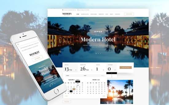 Bookit – Smart WordPress Theme for Your Hotel