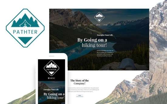 Pathter : Brilliant WordPress Theme for Hiking & Camping Tours